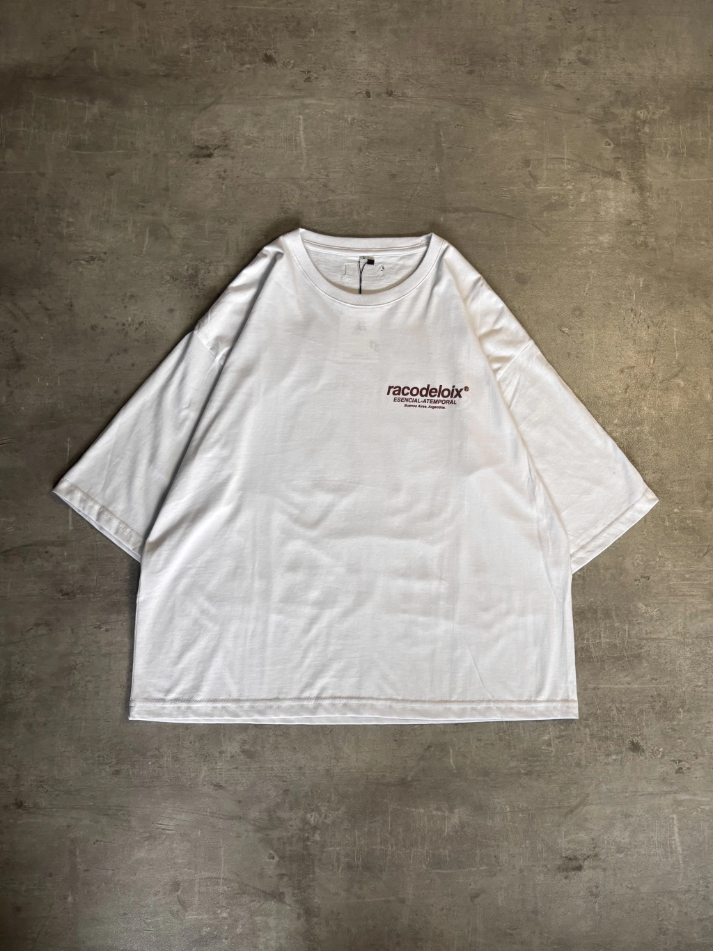 remera color blanco